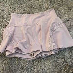 Purple free people movement skirt size small